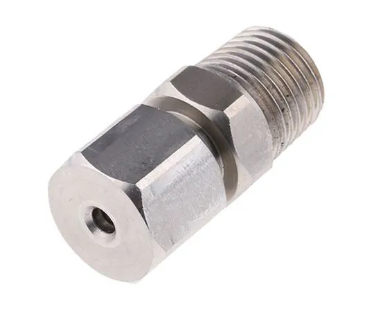 63-7516-29 RS PRO Stainless Steel Compression Fitting for *** with Thermocouple With 3mm Probe Diameter, 1/4 BSPT 381-7384