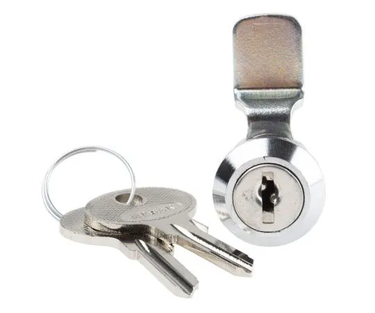 63-7374-54 RS PRO Panel to Tongue Depth 20mm Die-Cast Zinc Alloy Zinc Alloy Cabinet Lock, Key to unlock 146-1807