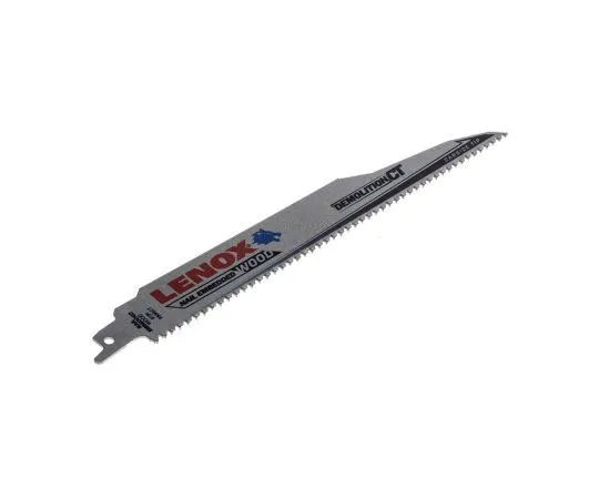 63-7404-13 Lenox 229mm Cutting Length bimetal, Reciprocating Saw Blade, 6 Teeth Per Inch, Pack of 1 1832143