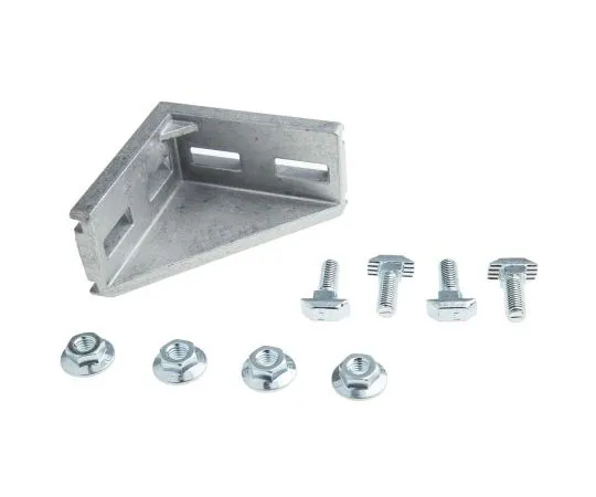 63-7520-60 Bosch Rexroth Strut Profile Angle Bracket, strut profile 45 mm, 90 mm, Groove Size 10mm 3842523570