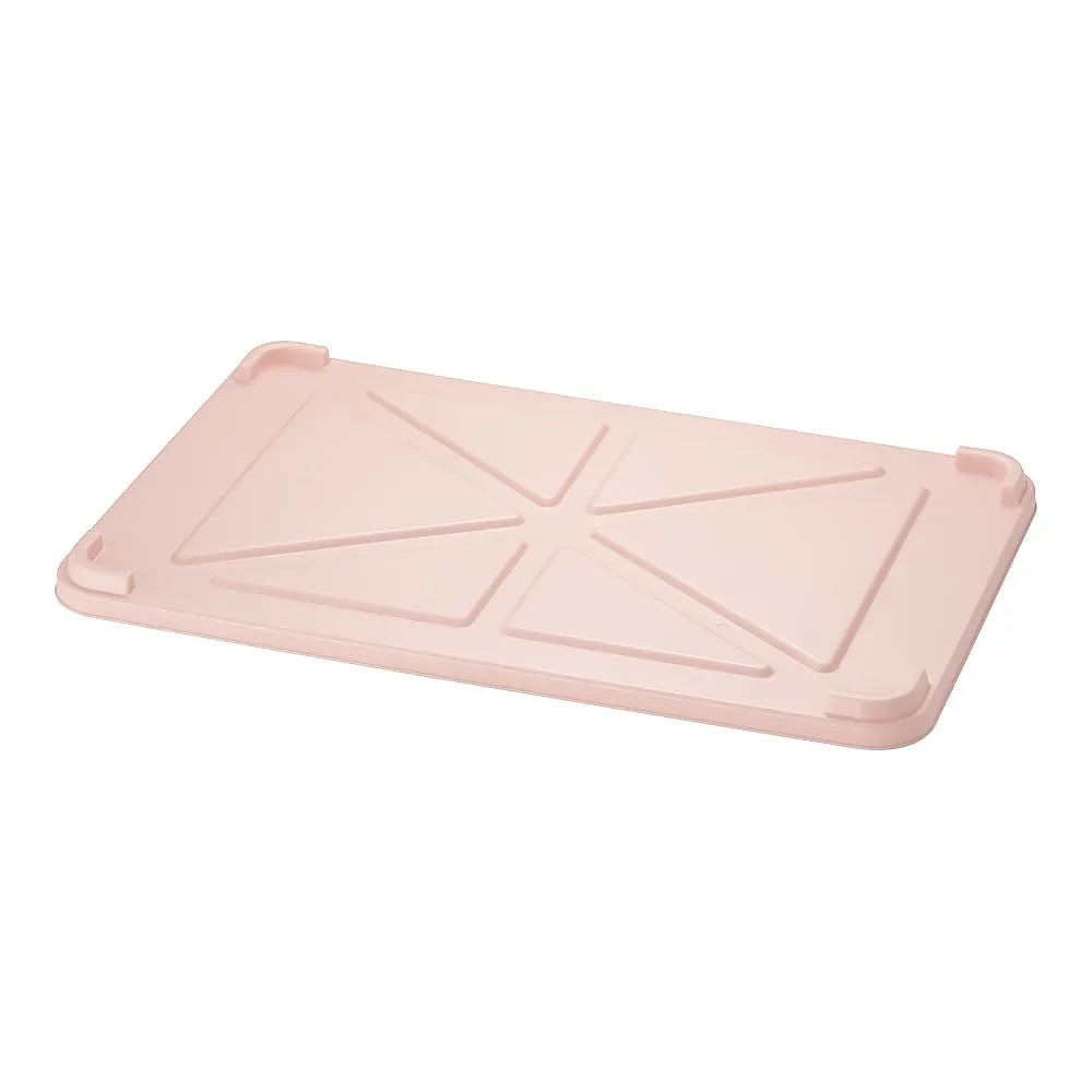 62-6376-42 Sanko PP Color Number Heavy Lid Large Pink