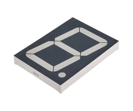 63-7439-84 SA40-19EWA Kingbright 7-Segment LED Display, CA Red 23 mcd RH DP 101mm SA40-19EWA