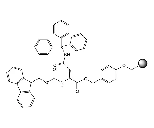 61-0402-02　［Discontinued］Fmoc-Asn(Trt)-Wang Resin (100-200 Mesh) 856004 1G　8560040001