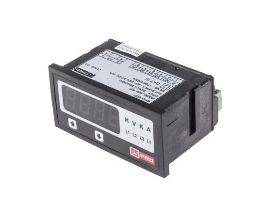 63-7366-19 RS PRO LED Digital Ammeter 4-Digits AC ±0.5 + 1 Digit % 0°C to +50°C, 136-5393