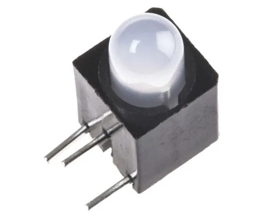 63-7537-58 Dialight 550-3505, Green & Red Right Angle PCB LED Indicator, 2 LEDs, Through Hole 2.1 V, 2.3 V 550-3505