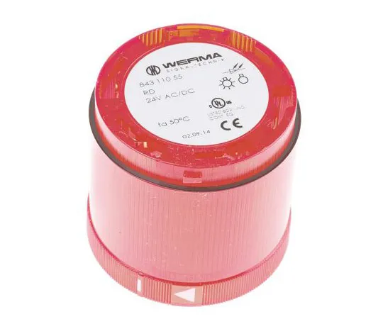 63-7478-71 KombiSIGN 70 843 Beacon Unit, Red LED Blinking, 24 V dc 84311055