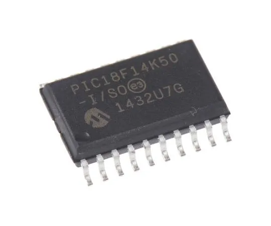 63-7361-74 Microchip PIC18F14K50-I/SO, 8bit PIC Microcontroller, 48MHz, 16 kB, 256 B Flash, 20-Pin SOIC PIC18F14K50-I/SO