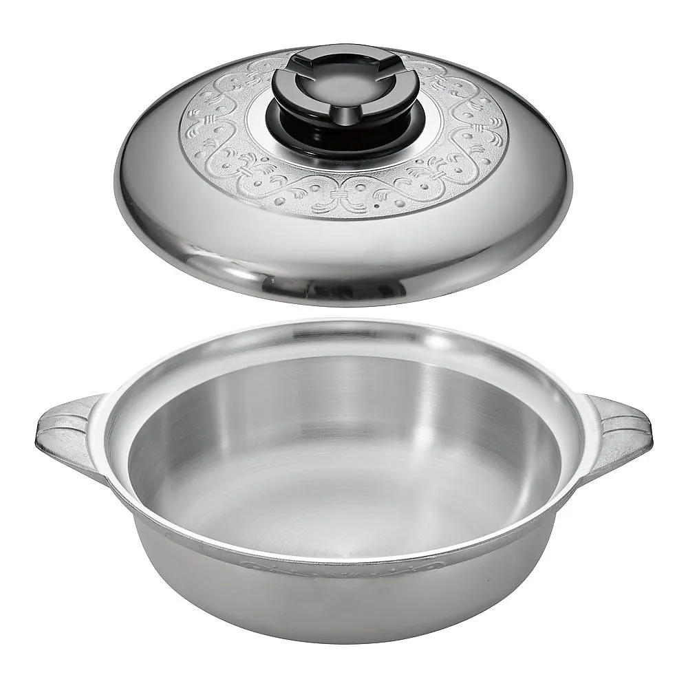 62-6787-41 Aluminum Deluxe Shallow Chili Pot 30 cm