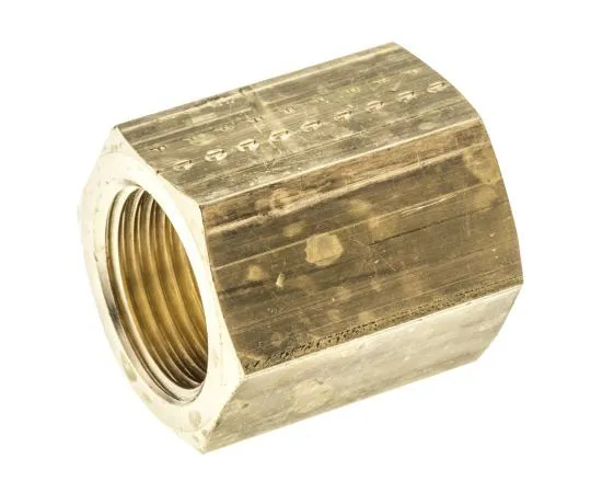 63-7484-72 Legris Brass 3/8 in BSPP Female x 3/8 in BSPP Female Straight Coupler Threaded Fitting 0155 17 17