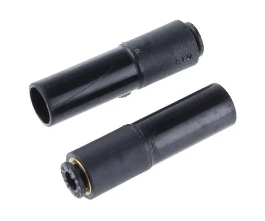 63-7458-23 Legris 3166 Pneumatic Straight Tube-to-Tube Adapter, Plug In 4 mm 3166 04 10
