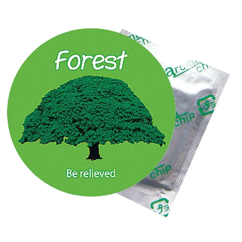 62-6517-41 Aromatic Aroma Chip for Towel Steamer Forest Scent (Small Box, 30 pcs)