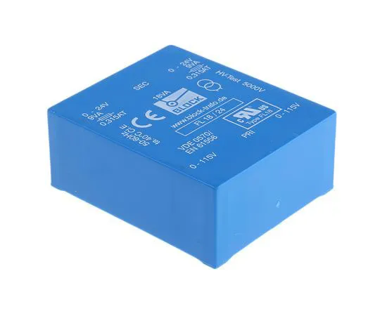 63-7420-27 24V ac 2 Output Through Hole PCB Transformer, 18VA FL 18/24
