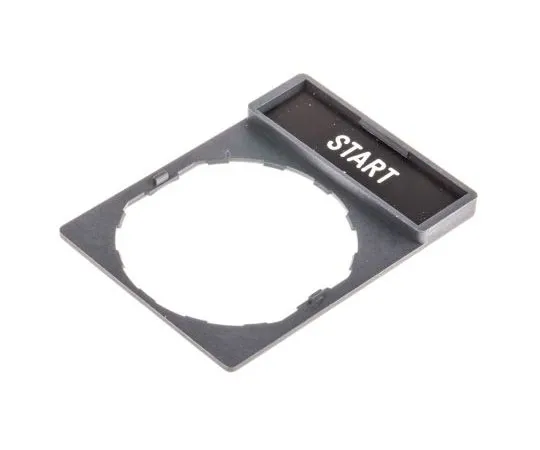 63-7498-79 Schneider Electric Harmony XB Leg*** Plate for *** with XALD Series, XALE Series, XALK Series, XB4 Series, XB5 Series, ZBY2303