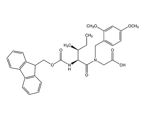 61-0387-87　［Discontinued］Fmoc-Ile-(Dmb)Gly-OH 852114 1G　8521140001