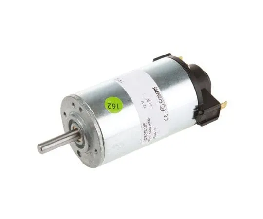 63-7529-99 Crouzet Brushed DC Motor, 15.7 W, 12 V dc, 75 mNm, 2000 rpm, 6mm Shaft Diameter 82800036