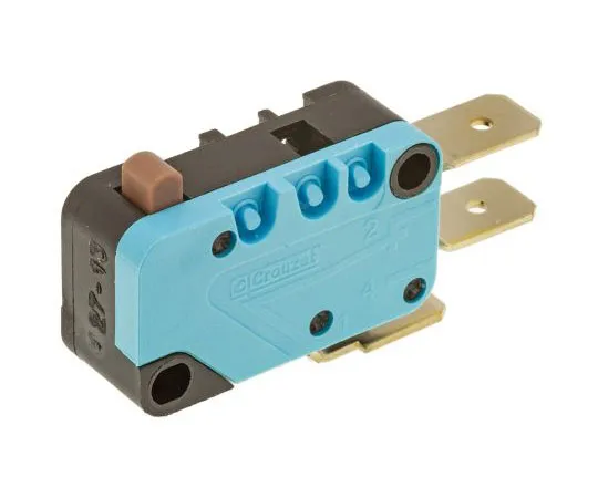63-7489-46 SPDT-NO/NC Button Microswitch, 16 A @ 250 V ac 83 161 118