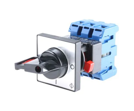 63-7486-01 3 Pole Panel Mount Non F***d Isolator Switch, 32 A, 11 kW, IP65 KG32AT103/GBA010FT2