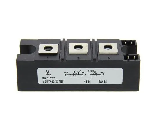 63-7524-09 Vishay, VSKT162/12PBF, Dual Thyristor Module, IGBT, 160A 1200V, 7-Pin INT-A-PAK VSKT162/12PBF