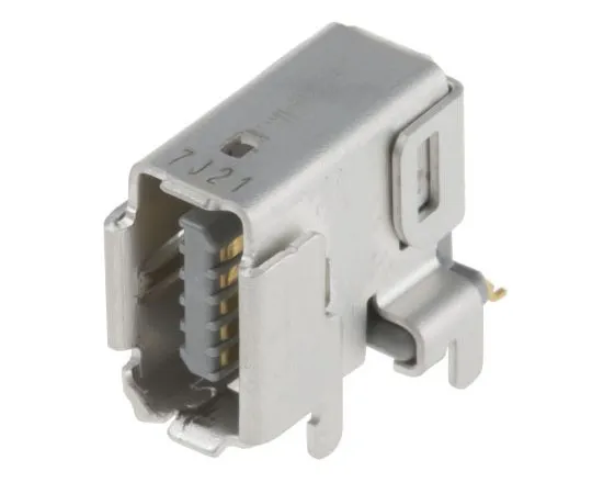 63-7383-69 Hirose IX Industrial Series, Female Ethernet Connector IX61G-A-10P