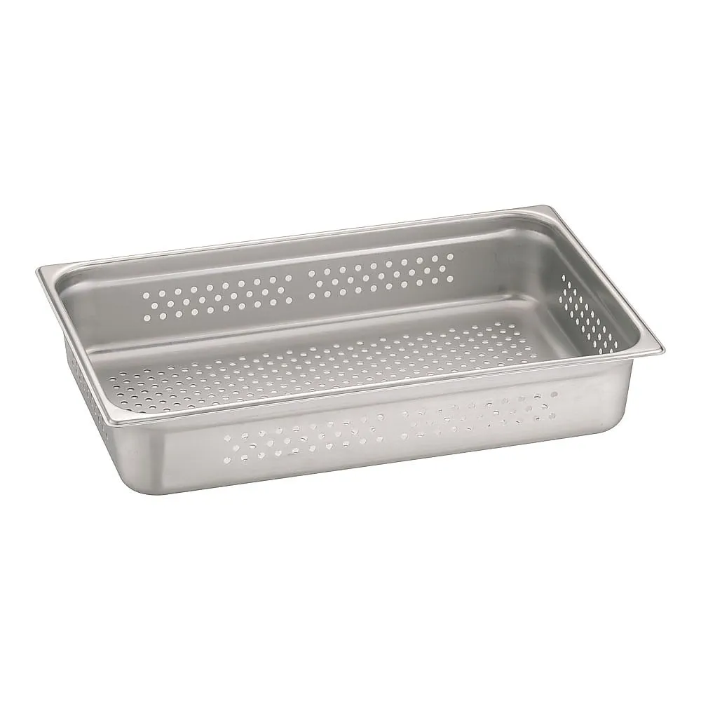 62-6359-31 18-8 Gastrognome Hole Pan 1/1 100 mm AGS0704