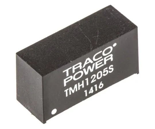63-7485-69 TRACOPOWER TMH 2W Isolated DC-DC Converter Through Hole, Voltage in 10.8 → 13.2 V dc, Voltage out 5V dc TMH 1205S