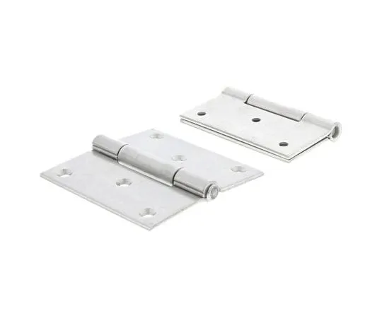 63-7493-13 Pinet Raw Stainless Steel Square Hinge with a Removable Pin Screw, 80mm x 80mm x 2.5mm 52-A-3616
