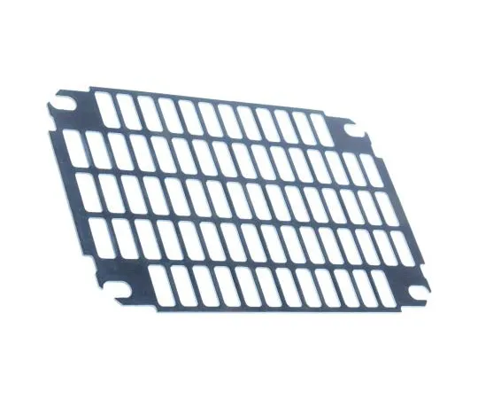 63-7436-62 Schneider Electric 255 x 153.7 x 2mm Perforated Mounting Plate for *** with Spacial CRN Enclosure, Spacial S3D NSYMR32