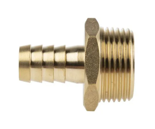 63-7374-61 RS PRO Straight Brass Hose Connector, 3/4 in BSP Male 146-3028