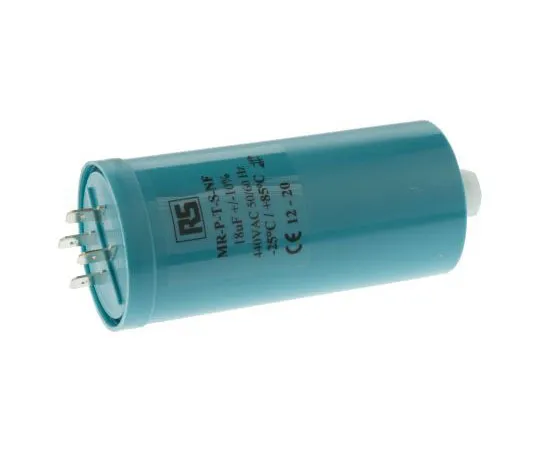 63-7417-50 RS 18μF Polypropylene Capacitor PP 440V ac ±10% Tolerance Screw Mount MRP440 Series 196-4595