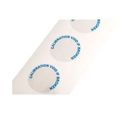 63-7547-69 RS PRO Adhesive Pre-Printed Adhesive Label-Calibration Void If Seal Broken-. Quantity: 90 445-3789