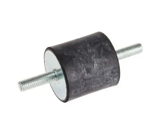 63-7392-25 RS PRO 30mm Shock Mount M6 30mm Diameter 52.9kg Compression Load, Male to Male Natural Rubber 171-2576