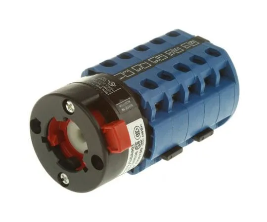 63-7431-68 Kraus & Naimer, 5P 2 Position 60° Rotary Switch, 690 V, 20 A, Rotary Knob Actuator CA10A369/GBA001*FT