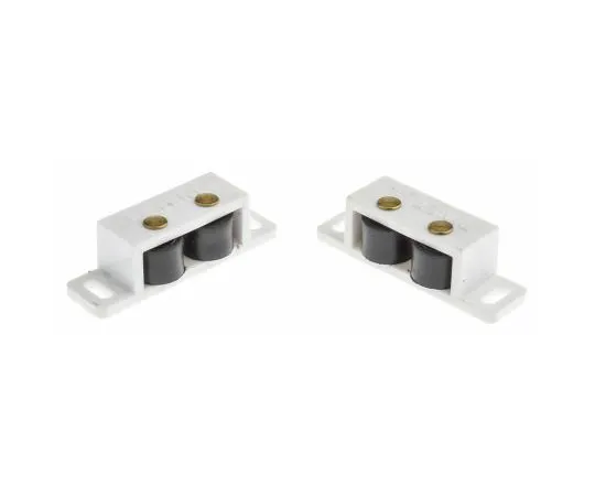 63-7473-06 White plastic roller catch 16-1-3594