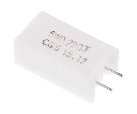 63-7419-34 TE Connectivity 220mΩ 5W Wirewound Resistor ±5% ±300ppm/°C SQMW5R22J