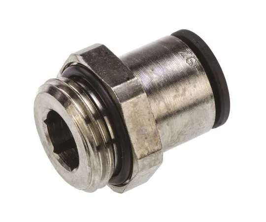 63-7458-53 Legris Pneumatic Straight Threaded-to-Tube Adapter, G 1/2 Male, Push In 12 mm 3101 12 21