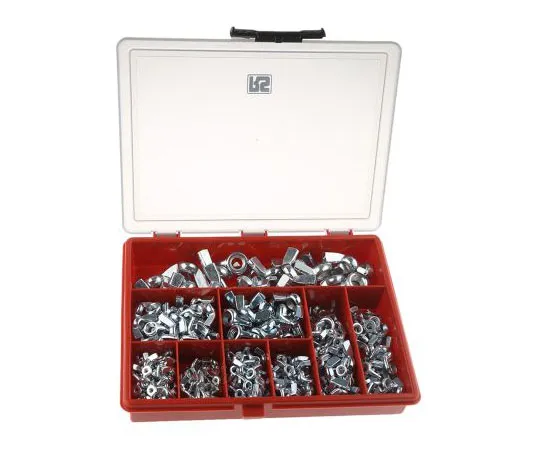 63-7464-59 RS PRO 340 Piece Steel Wing Nuts Box 282-8888