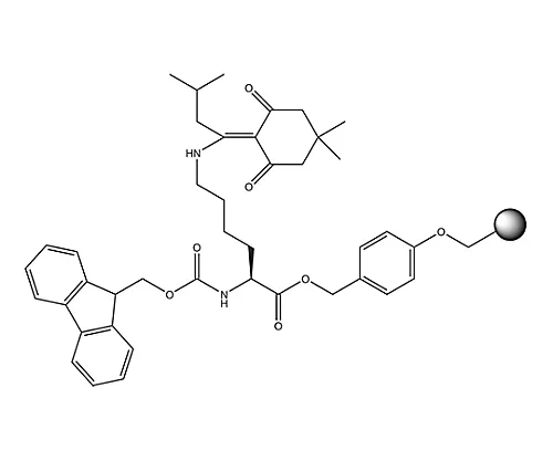 61-0405-57　［Discontinued］Fmoc-Lys(Ivdde)-Wang Resin (100-200 Mesh) 856186 1G　8561860001