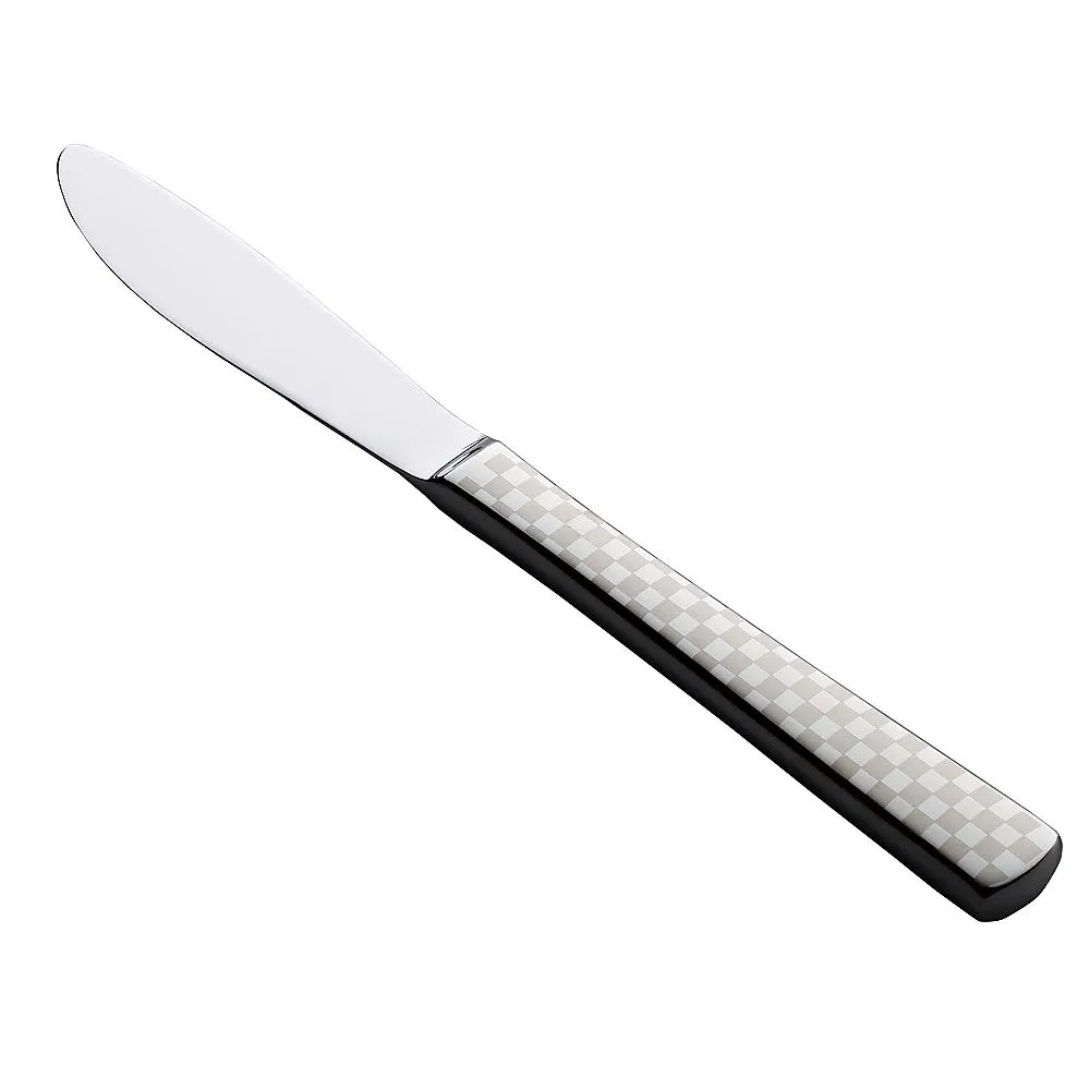 62-6720-59 (18-8) Aurora Ichimatsu White Dessert Knife MX-7