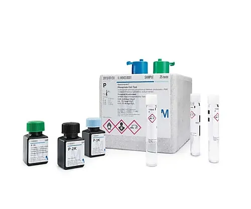 61-0312-42　［Discontinued］Spectroquant(R) Tin Cell Test Measurement Principle: Photometric Analysis 0.10-2.50mg/L Sn 114622 25Tests　1.14622.0001