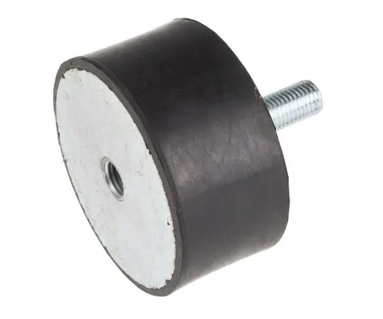 63-7392-56 RS PRO 50mm Shock Mount M16 100mm Diameter 814kg Compression Load, Male to Female Natural Rubber 171-2615