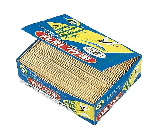 62-6505-64 Bamboo Round Skewer (Box 1 kg) 135 mm