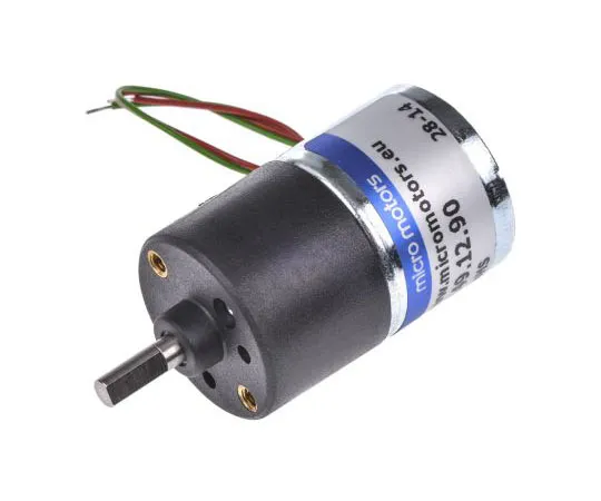 63-7478-03 Micromotors, 12 V dc, 8 Ncm, Brushed DC Geared Motor, Output Speed 18 rpm L149-12-90