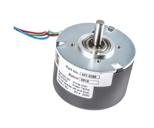 63-7544-19 McLennan Servo Supplies Brushless DC Motor, 12 W, 24 V dc, 0.03 Nm, 4550 rpm, 5.99mm Shaft Diameter BLDC48-12L-033