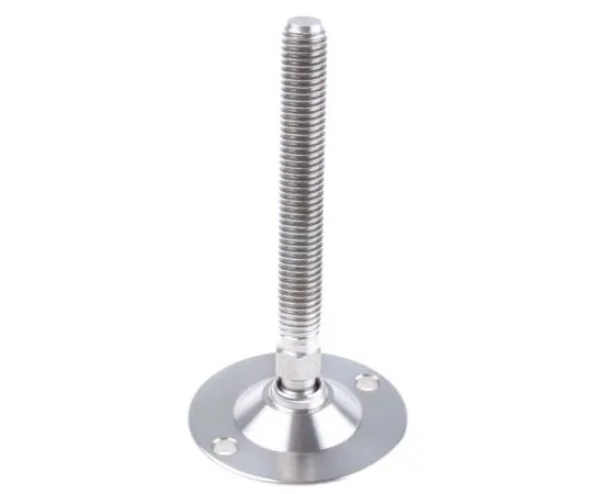 63-7528-13 Nu-Tech Engineering Stainless Steel Adjustable Feet A200/002 50mm Dia. 97mm 500kg Static load Capacity ,75mm M10 A200/002