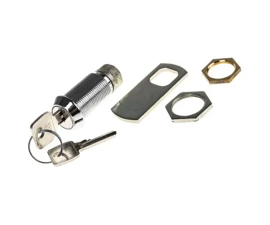 63-7489-99 Euro-Locks a Lowe & Fletcher group ******* Panel to Tongue Depth 32.7mm Zamak Chrome Plated Camlock, Key to unlock F7E-03-2 (455E)