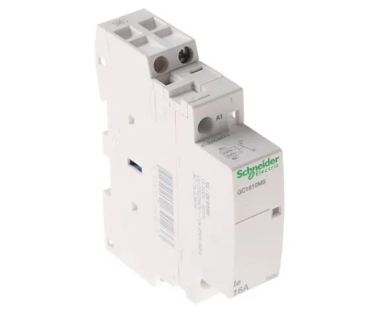 63-7444-55 Schneider Electric 1 Pole Contactor, 16 A, 230 V ac Coil, Tesys GC, 1NO GC1610M5