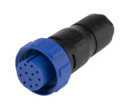 63-7538-22 Bulgin Buccaneer 400 Series Cable Mount Connector, 12 contacts Socket PX0410/12S/6065