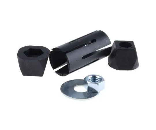 63-7489-67 Tente Black Nylon End Plug R07 24/27