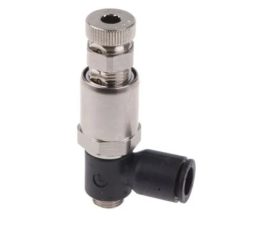 63-7525-88 Legris 7300 Threaded Tube Miniature Regulator, G 1/8 Male x 8mm, 1/8 in 7300 08 10