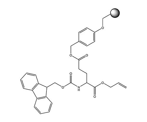 61-0404-46　［Discontinued］Fmoc-Glu(Wang Resin Ll)-OAll 856122 1G　8561220001